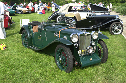 [1935 MG PA Roadster/Owner - Larry L. McCartt]