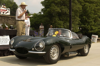 [1957 Jaguar XK SS/Owner - Gary Bartlett]